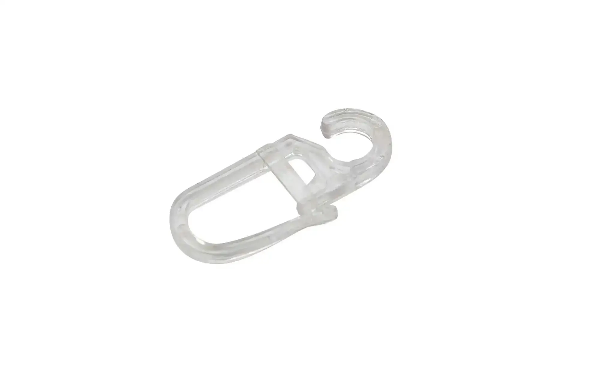 Mydeco Faltehaken 10er-Set   ¦ transparent/klar ¦ Kunststoff ¦ Maße (cm): B: 1,3 H: 3,1