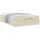 vidaXL Bettgestell 140 x 200 cm Creme