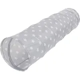 Knorrtoys Spieltunnel Grey White Stars, grau