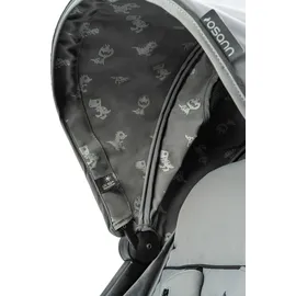 Osann Boogy Kinderwagen Buggy mit Liegefunktion ab Geburt bis 22 kg - inklusive Regenverdeck, Transporttasche und Babyschalen-Adapter // Monster