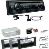 Kenwood KDC-BT560DAB Bluetooth DAB Einbauset für Ford Kuga Fusion Galaxy S-Max