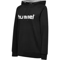 hummel Go Logo Hoodie Damen black XL