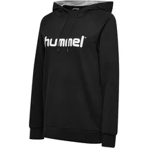hummel Go Logo Hoodie Damen black XL