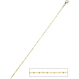 Jobo Criss-Cross Kette 333 Gelbgold 42 cm