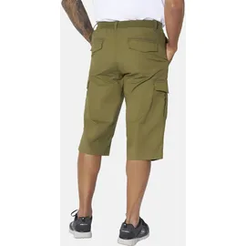 Jan Vanderstorm Cargobermudas JAN VANDERSTORM "Cargobermuda ASKJELL", Herren, Gr. 60, N-Gr, grün (oliv), Obermaterial: 98% Polyester COOLMAX PES(Coolmax). 2% Elasthan EL., Hosen