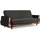 Konsimo Gustavo Sofa 3-Sitzer, mit Schlaffunktion, grau - Konsimo®