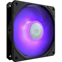 Cooler Master SickleFlow 120 V2 - RGB Gehäuselüfter, RGB-Lüfter mit durchscheinenden Luftstromblättern, 62 CFM, 2,5 mmH2O, 8 bis 27 dBA