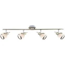 Design Decken Leuchte Esszimmer Glas Strahler Spot Balken Leuchte verstellbar