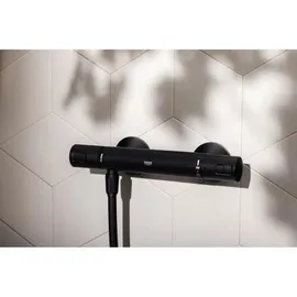 Grohe Precision Start Duschthermostat Wandmontage für 1 Verbraucher Schwarz 345942430