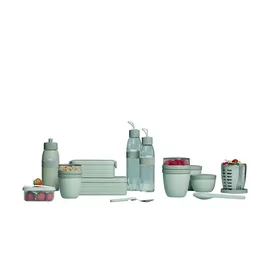 Mepal Sporttrinkflasche Ellipse ¦ grün ¦ Kunststoff ¦ Maße (cm): B: 7,5 H: 22,5