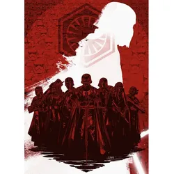 KOMAR Vliestapete »Star Wars Supreme Leader«, bunt, glatt
