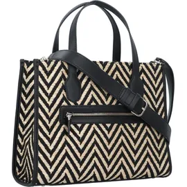 GUESS Handtasche Silvana 2 Compartment 32.5 x 14 x 25 - Schwarz