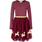 happy girls Sommerkleid HAPPY GIRLS "dress", Mädchen, Gr. 134, EURO-Größen, berry, Stoff, 100% Baumwolle, normal, Kleider Sommerkleid