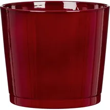 Scheurich Übertopf Serie 883 Ø 22 x 19,7 cm dark red