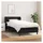 vidaXL Boxspringbett 100 x 200 cm Schwarz