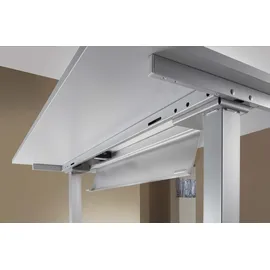 Hammerbacher Schreibtisch VXMST12/3/S ahorn nachbildung/silber