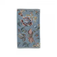 Pip Studio Secret Garden Gästehandtuch 30 x 50 cm blau
