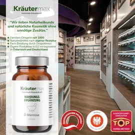 kräutermax – naturheilmittel seit 1890 D-Mannose Kapseln 90 St.