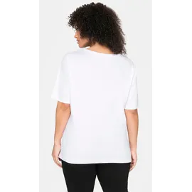 sheego T-Shirt Weiß 44/46