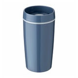 Stelton Rig-TIG by Bring-IT to-Go - Becher/Thermobecher - Blue - Kunststoff/Silikon - (HxD) 16,5 x 8,5cm / 0,34 l