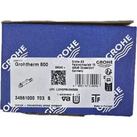 Grohe Grohtherm 800 Duschthermostat für 1 Verbraucher Chrom 34561000