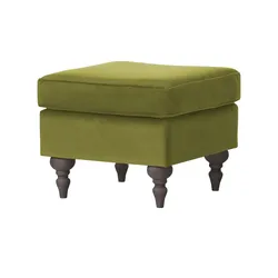 Hocker   Cozy ¦ grün ¦ Maße (cm): B: 55 H: 44 T: 55