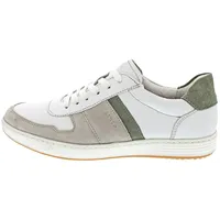 LLOYD Herren Low Sneaker Bosco Weiß Ledermix, Farbauswahl:Weiss-Kombi, 9999-englisch-eu-mapping:41