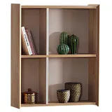 JVmoebel Wandregal 24 x 81 x 68 cm Beige