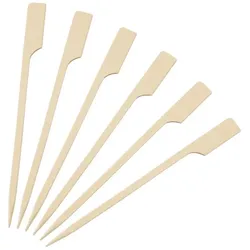 Gastronoble 1000 Bambus-Spieße 120mm | Fiesta Green | Biologisch abbaubar