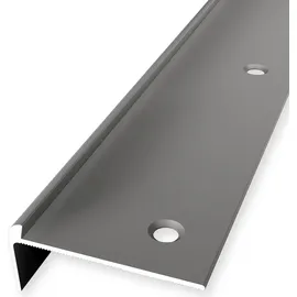 küberit Treppenkantenprofil 20 x 48 x 2500 mm Winkelprofil Einfasshöhe 4 mm Aluminium hochwertig Versenkt Gebohrt Edelstahl Küberit