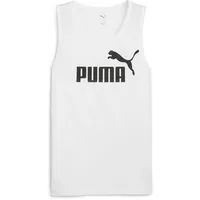 Puma Essentials No. 1 Logo Tanktop Herren 02 white