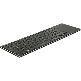 DeLock Wireless Tastatur mit Touchpad DE (12454)