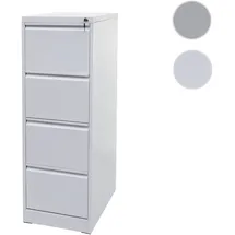 Mendler HWC-H16 Aktenschrank 134x46x62 cm weiß