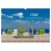 Calvendo Föhr - Nordfriesische Insel Impressionen (Wandkalender 2026 DIN