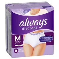 Always Discreet Inkontinenz Höschen Gr. M Schutzhose, 36 Stück