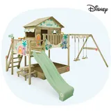 Wickey Spielturm Stitch Quest mit Rutsche, Grün 21m2