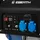 Eberth 3200W Inverter Stromerzeuger leise, 7 Ps Benzinmotor, 4-Takt, 2x 230V 2x USB
