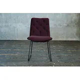KAWOLA Stuhl CHARME Esszimmerstuhl Velvet purple