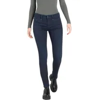 MAC Rich Slim Jeans mit Umgeschlagenem Saum in Dunkelblau-D36