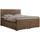 MKS Boxspringbett 160 x 200 cm H4 Braun