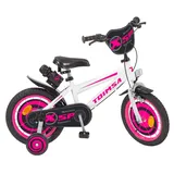T&Y Trade 12 Zoll Kinder Mädchen Fahrrad Kinderfahrrad Mädchenfahrrad Mädchenrad Rad Bike