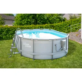 Summer Waves Active Frame Pool oval 488 x 305 x 107 cm inkl. Filterpumpe