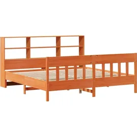 vidaXL Massivholzbett 180 x 200 cm Braun