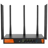 Tenda W30E AX3000 WLAN-Router Gigabit Ethernet Dual-Band (2,4 GHz/5 GHz) Schwarz