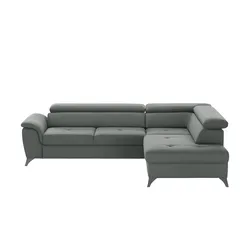 Twist Ecksofa  Aldeia ¦ grau ¦ Maße (cm): B: 252 H: 70 T: 200.0