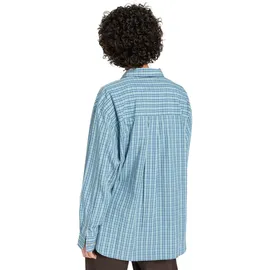 Element Langarmshirt "Napkins", Damen, Gr. M, napkins blau, Obermaterial: 100% Baumwolle., Shirts Langarmshirt