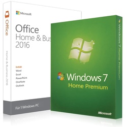 Windows 7 Home Premium + Office 2016 Home & Business