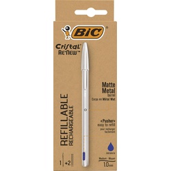 Bic, Schreibstifte, CRYSTAL – Kugelschreiber (Blau, 3 x)