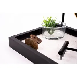 Atmosphera - Zen-Garten - Holz - schwarz