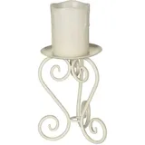 Ambiente Haus Kerzenständer antikweiss 20cm in antikweiss - Gr.: onesize